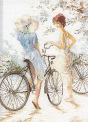 Lanarte 33788 - Girls on Bicycle