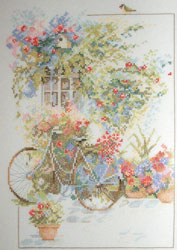 Lanarte 33835 - Bicycle and Flowers